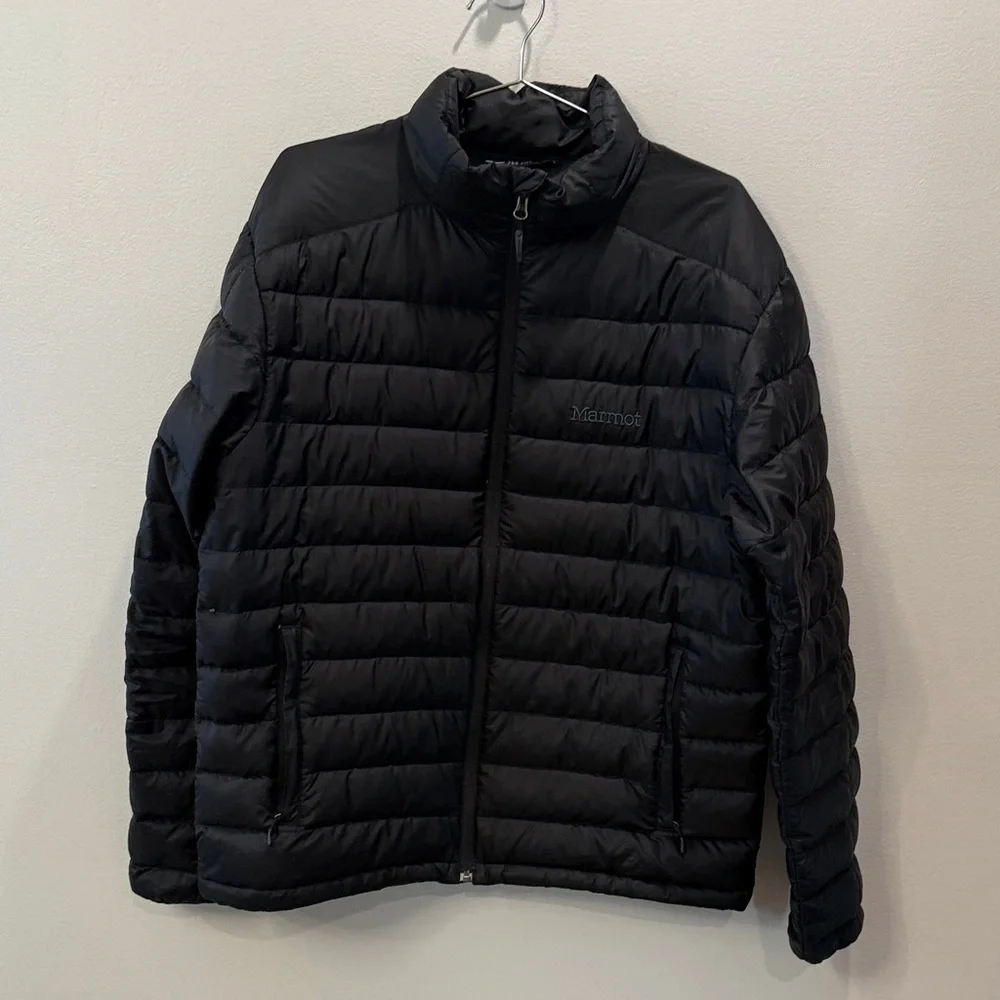 Marmot Men's Black Puffer Jacket Size L